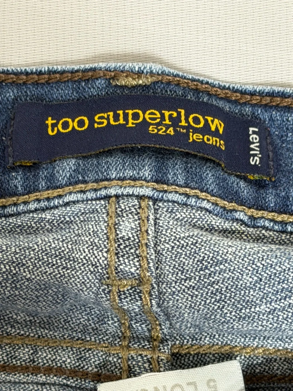 Levi's Women's Too Super-low Y2K  Bootcut Jeans